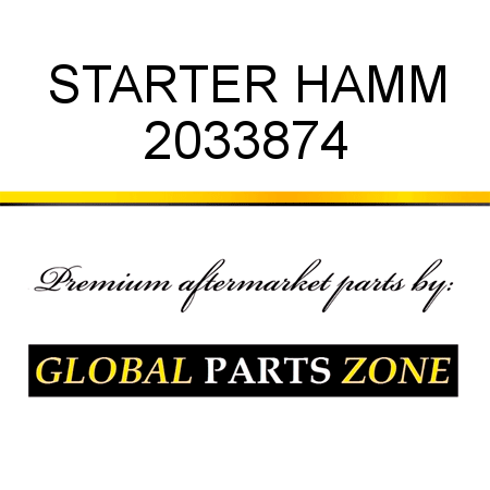 STARTER HAMM 2033874