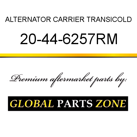 ALTERNATOR CARRIER TRANSICOLD 20-44-6257RM