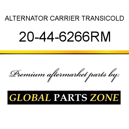 ALTERNATOR CARRIER TRANSICOLD 20-44-6266RM