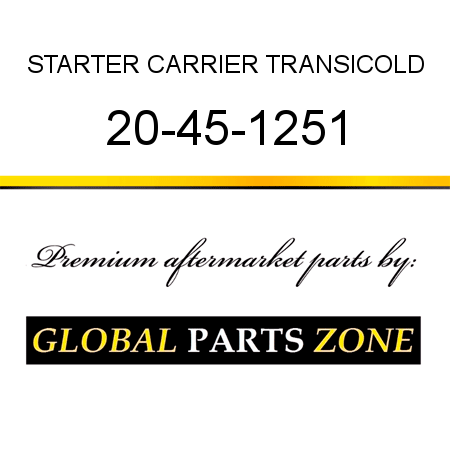 STARTER CARRIER TRANSICOLD 20-45-1251