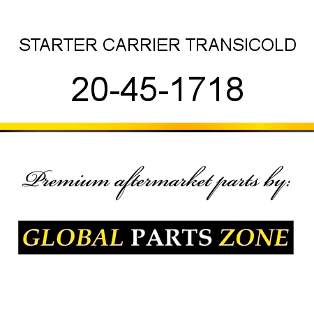 STARTER CARRIER TRANSICOLD 20-45-1718