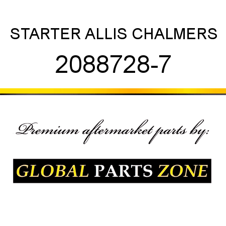 STARTER ALLIS CHALMERS 2088728-7