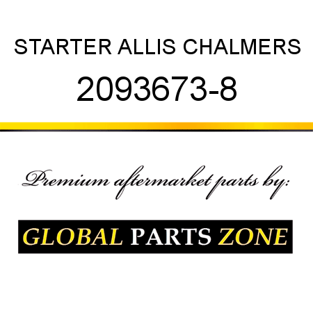 STARTER ALLIS CHALMERS 2093673-8