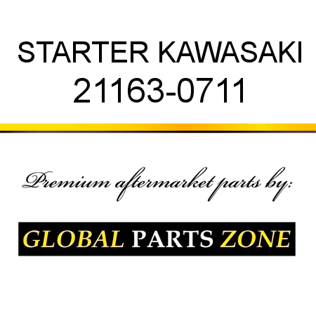 STARTER KAWASAKI 21163-0711