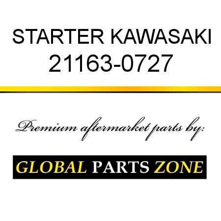 STARTER KAWASAKI 21163-0727