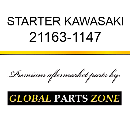 STARTER KAWASAKI 21163-1147