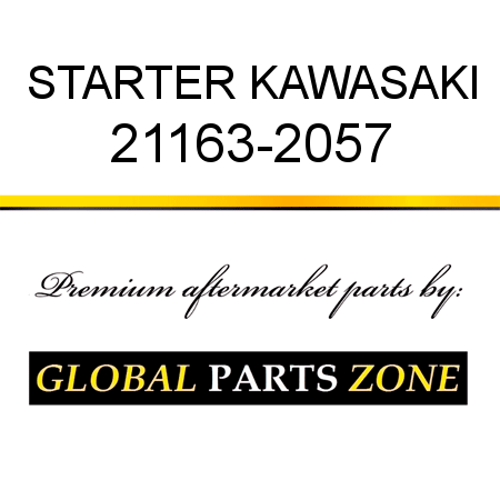 STARTER KAWASAKI 21163-2057