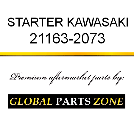 STARTER KAWASAKI 21163-2073