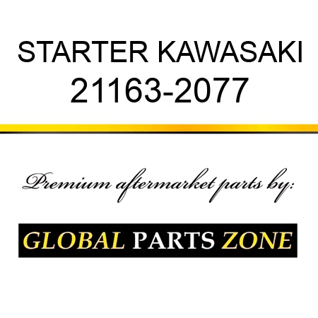 STARTER KAWASAKI 21163-2077