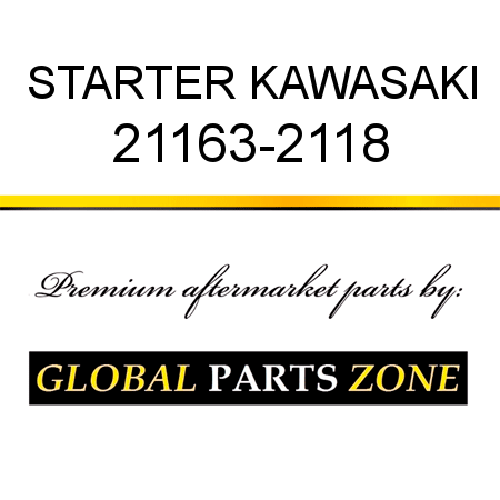 STARTER KAWASAKI 21163-2118