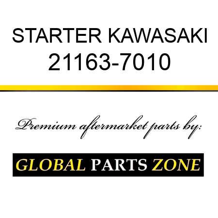STARTER KAWASAKI 21163-7010