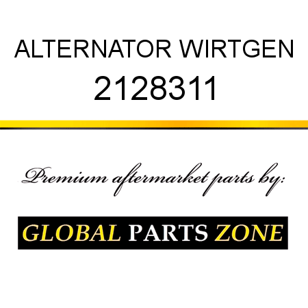 ALTERNATOR WIRTGEN 2128311