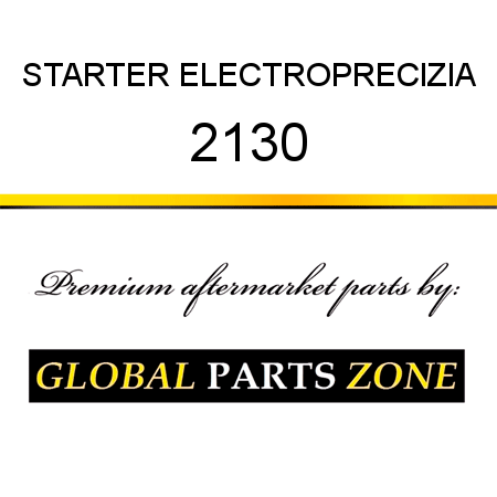 STARTER ELECTROPRECIZIA 2130