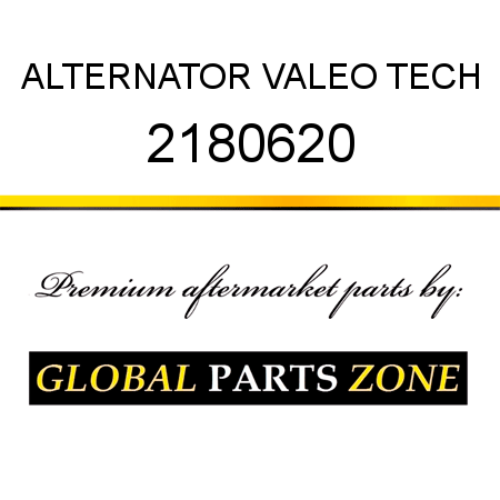 ALTERNATOR VALEO TECH 2180620