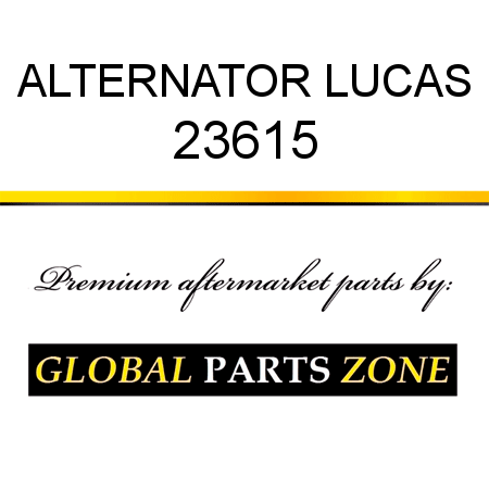 ALTERNATOR LUCAS 23615