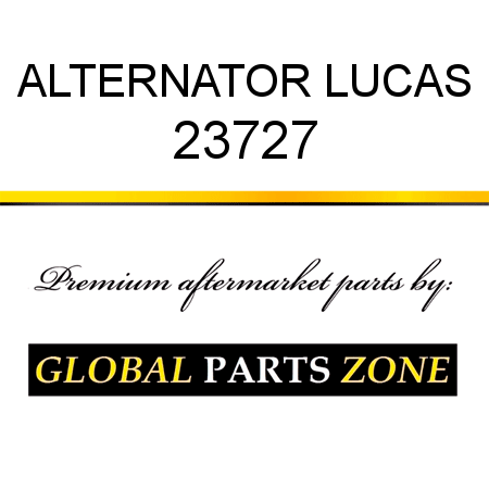 ALTERNATOR LUCAS 23727