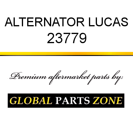 ALTERNATOR LUCAS 23779