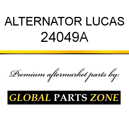 ALTERNATOR LUCAS 24049A