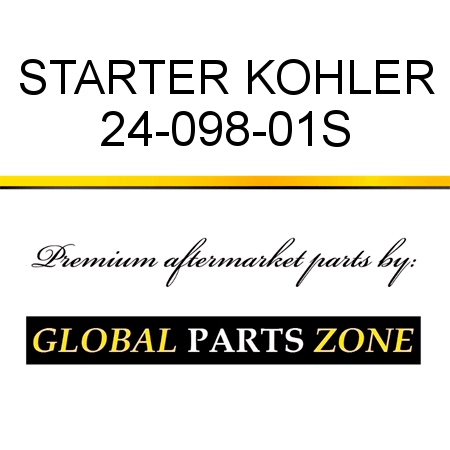 STARTER KOHLER 24-098-01S