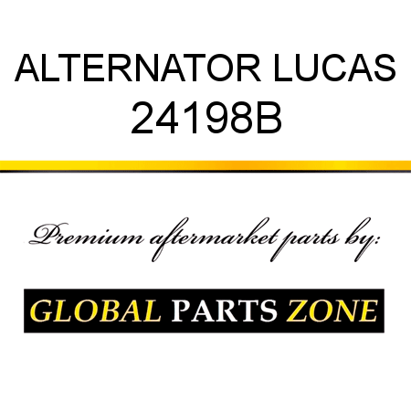 ALTERNATOR LUCAS 24198B