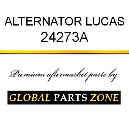 ALTERNATOR LUCAS 24273A