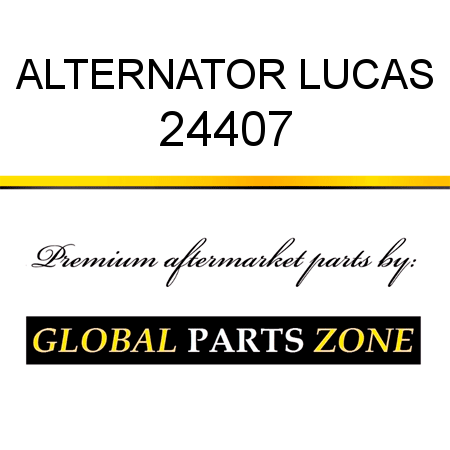 ALTERNATOR LUCAS 24407