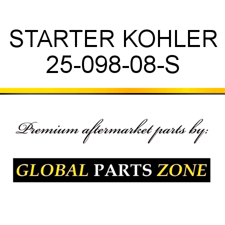 STARTER KOHLER 25-098-08-S