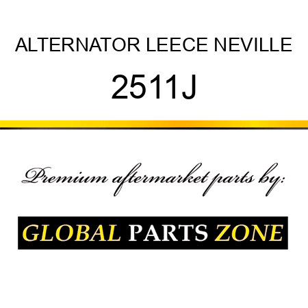 ALTERNATOR LEECE NEVILLE 2511J