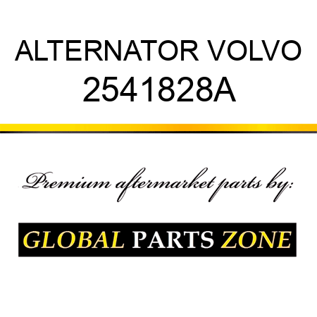 ALTERNATOR VOLVO 2541828A