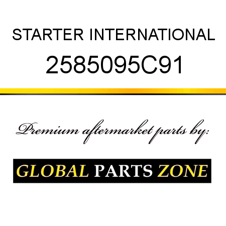 STARTER INTERNATIONAL 2585095C91