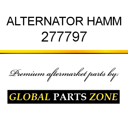 ALTERNATOR HAMM 277797