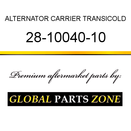 ALTERNATOR CARRIER TRANSICOLD 28-10040-10