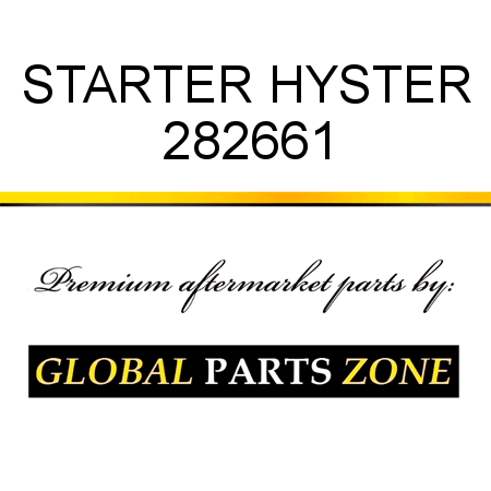 STARTER HYSTER 282661