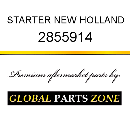 STARTER NEW HOLLAND 2855914