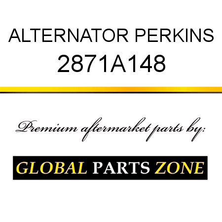 ALTERNATOR PERKINS 2871A148