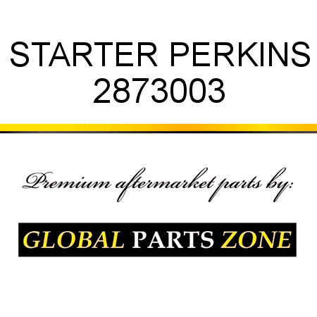 STARTER PERKINS 2873003