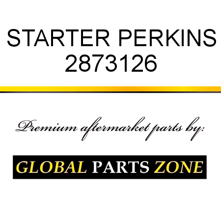 STARTER PERKINS 2873126