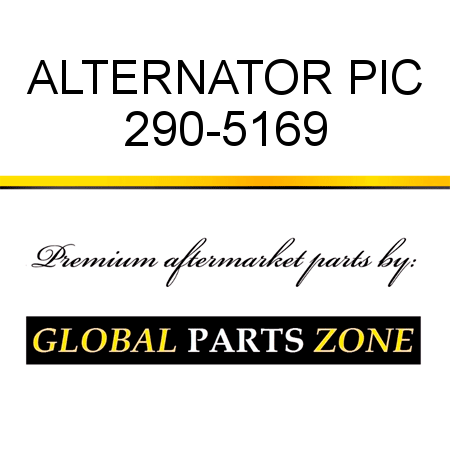 ALTERNATOR PIC 290-5169