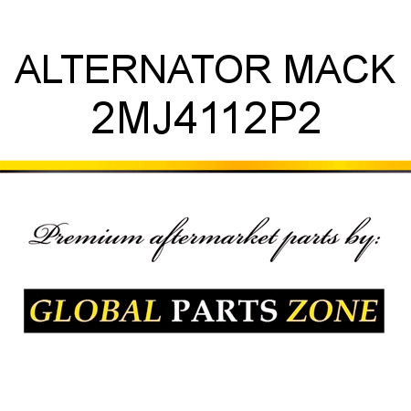 ALTERNATOR MACK 2MJ4112P2