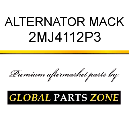 ALTERNATOR MACK 2MJ4112P3