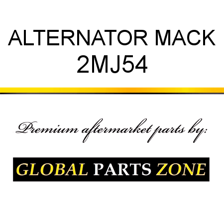 ALTERNATOR MACK 2MJ54