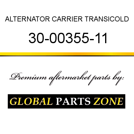 ALTERNATOR CARRIER TRANSICOLD 30-00355-11