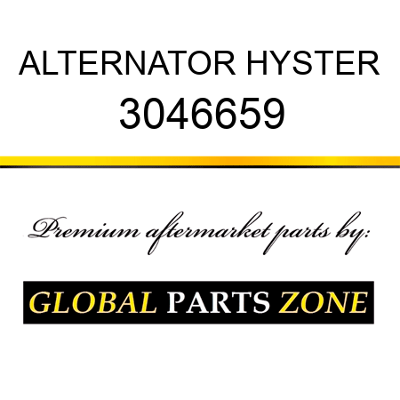 ALTERNATOR HYSTER 3046659