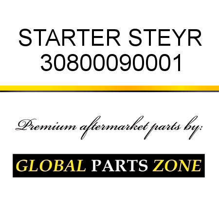 STARTER STEYR 30800090001