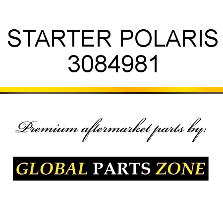 STARTER POLARIS 3084981