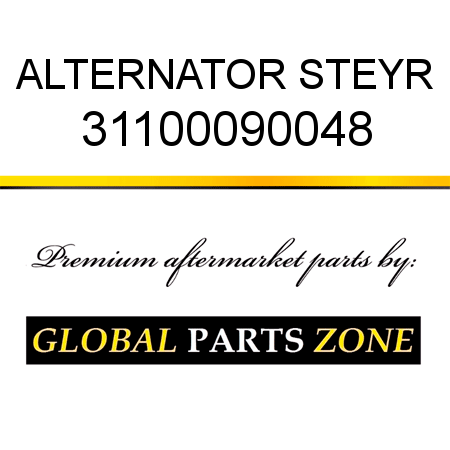 ALTERNATOR STEYR 31100090048