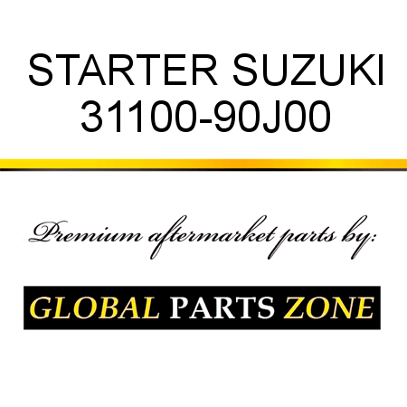 STARTER SUZUKI 31100-90J00