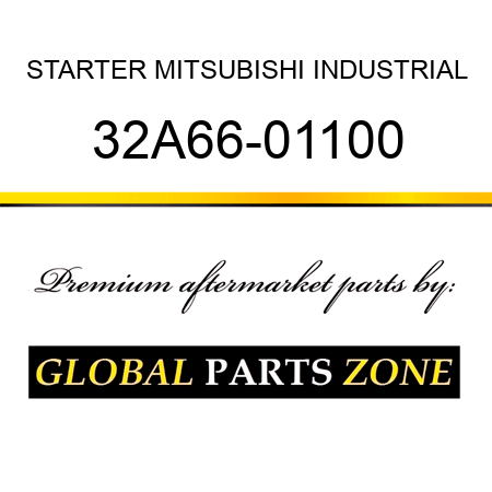 STARTER MITSUBISHI INDUSTRIAL 32A66-01100