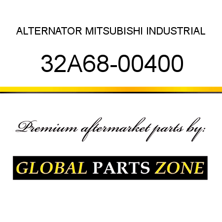 ALTERNATOR MITSUBISHI INDUSTRIAL 32A68-00400