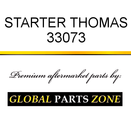 STARTER THOMAS 33073